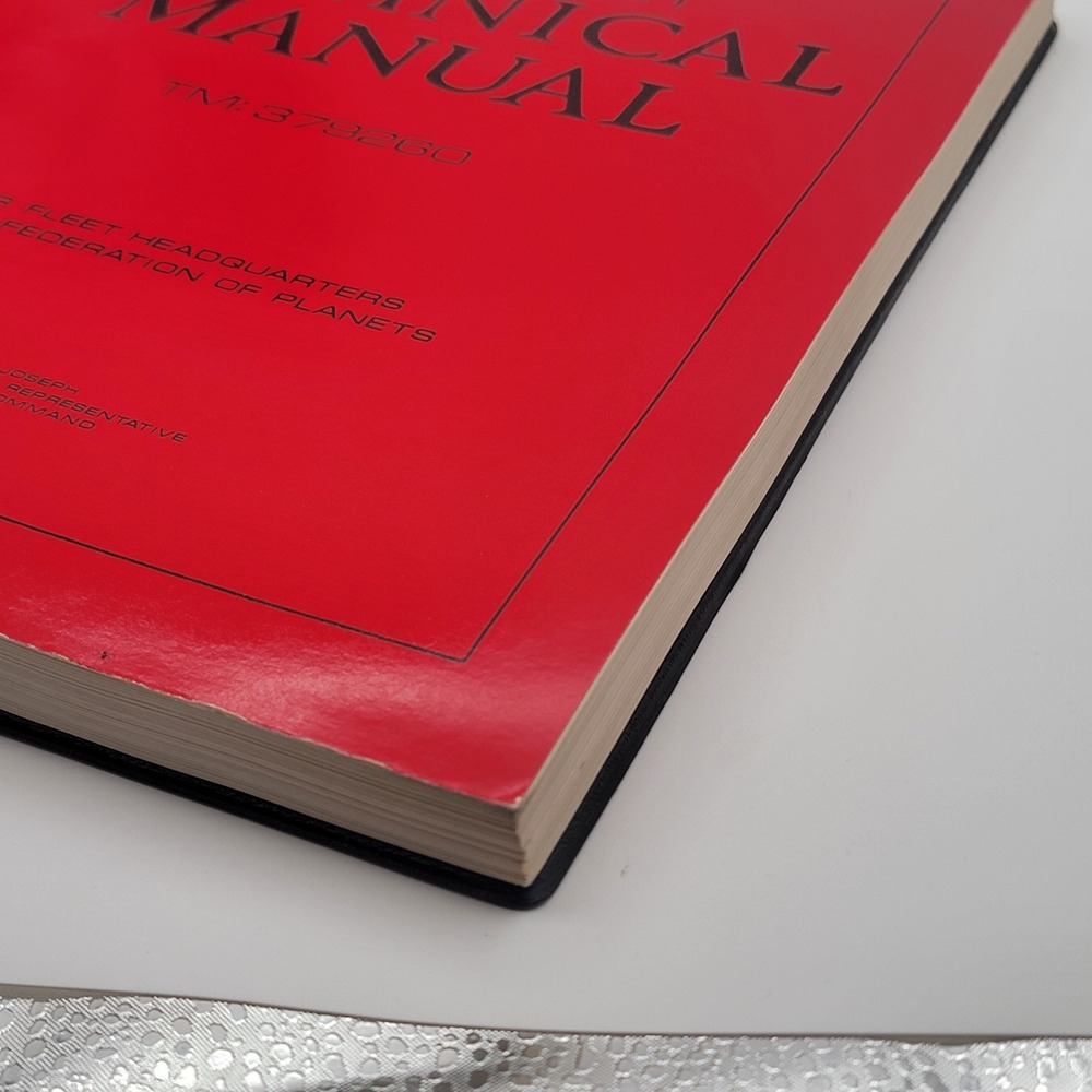 Franz Joseph Star Trek Technical Manual & Concordance Book Club 1st Ed Good - Picture 5 of 16